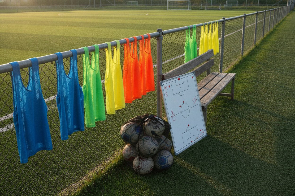Futbol antrenman sahası ekipmanları