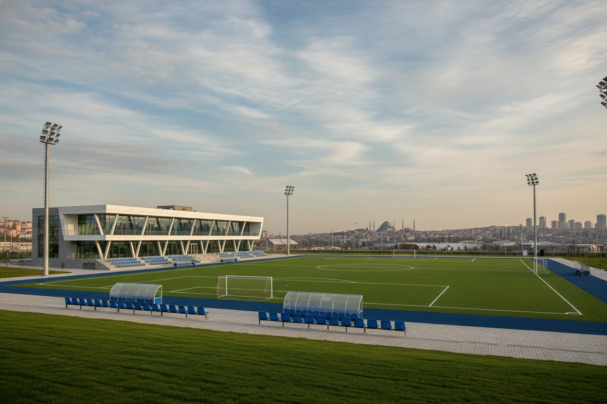 Beyaz Yıldız Futbol Akademisi tesis panoraması
